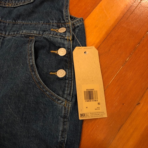 NWT Levi’s cotton denim overalls - Picture 4 of 6